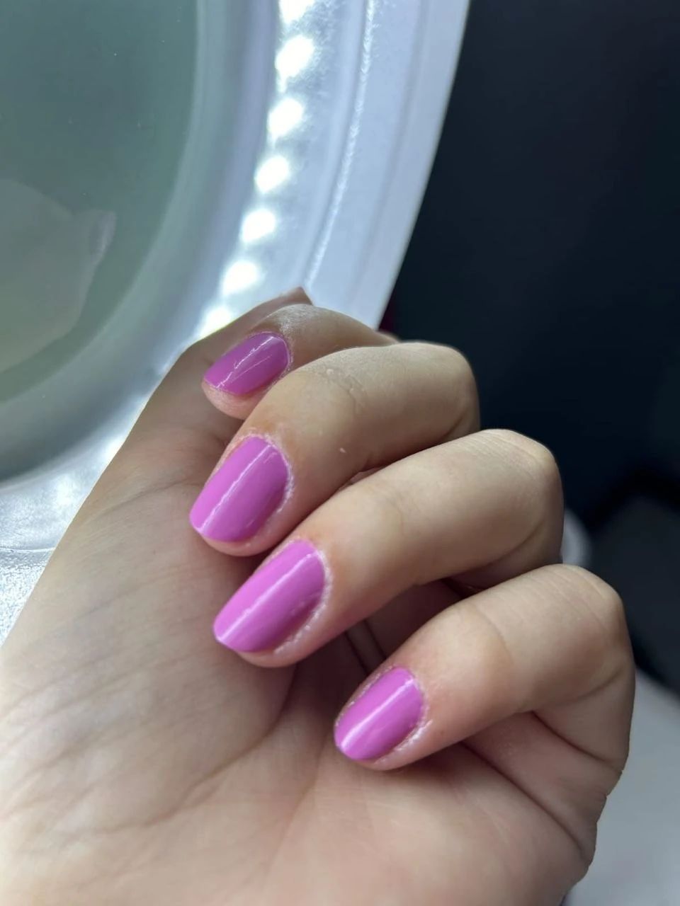 Cuidado com unhas realizado no Jardim Mariléa
