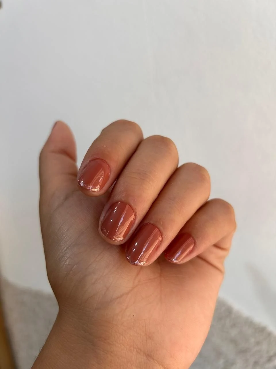 Trabalho de manicure realizado por Ana Paula