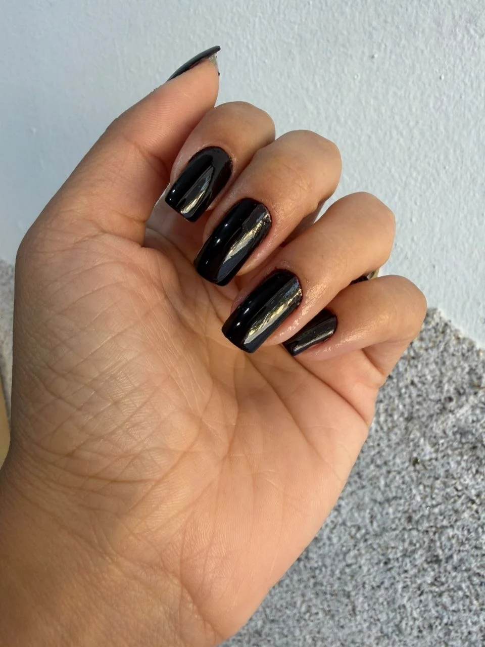Trabalho de manicure realizado por Ana Paula